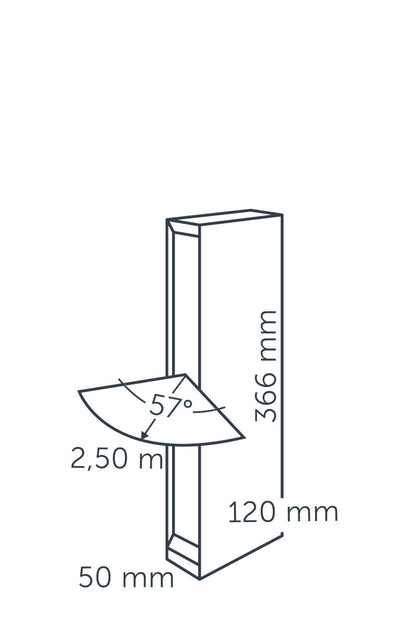 IN-LITE® EVO LOW Path light (366mm)